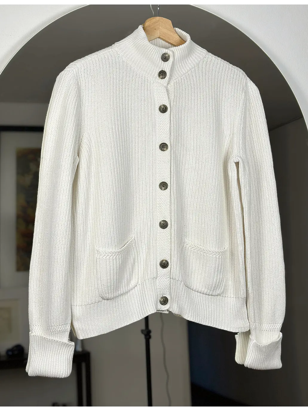 Chaleco blanco algodón  1