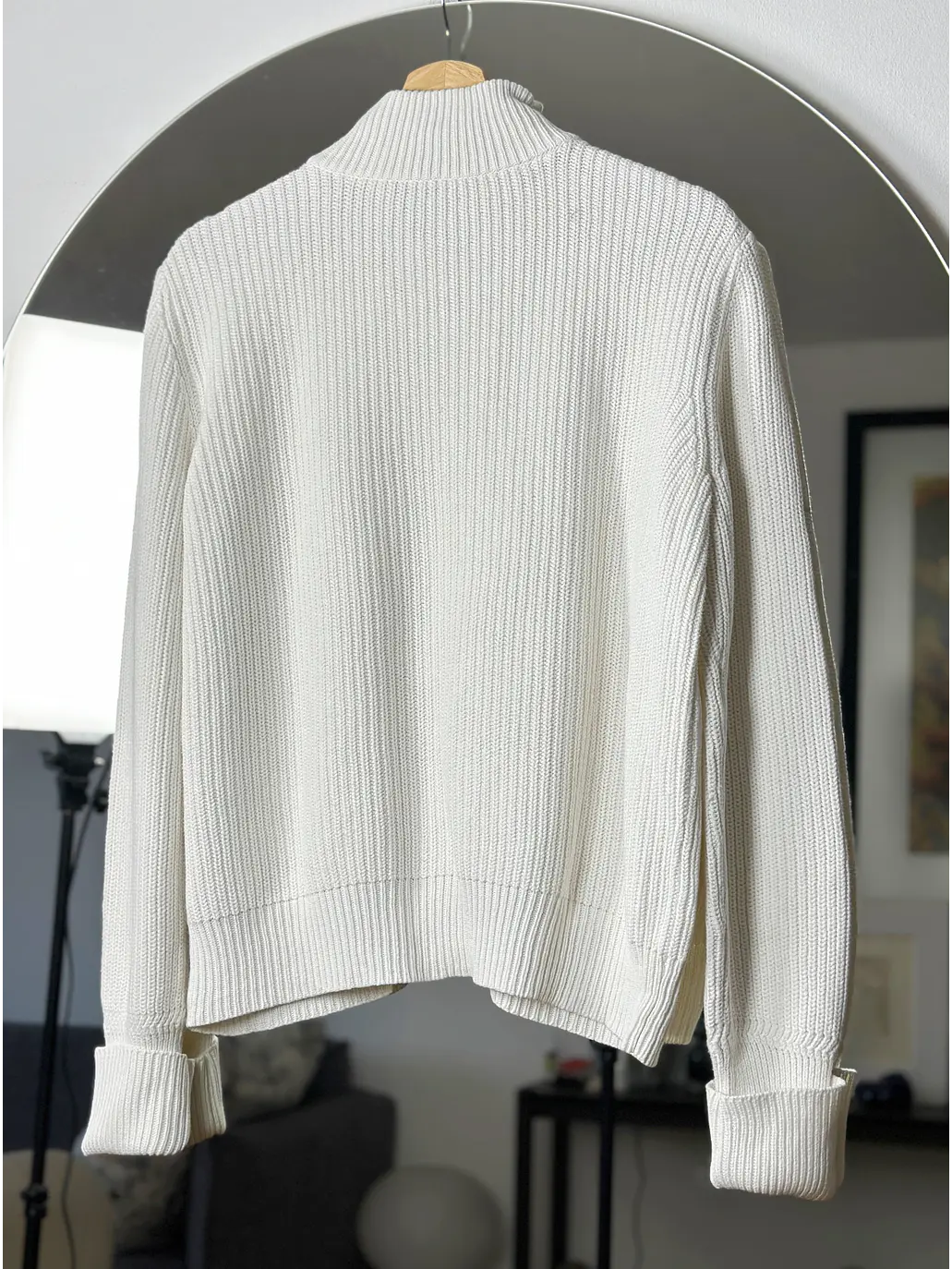 Chaleco blanco algodón  4