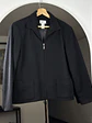 Chaqueta negra de lana - Miniatura 3