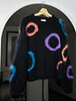 Chaleco negro mohair - Miniatura 1