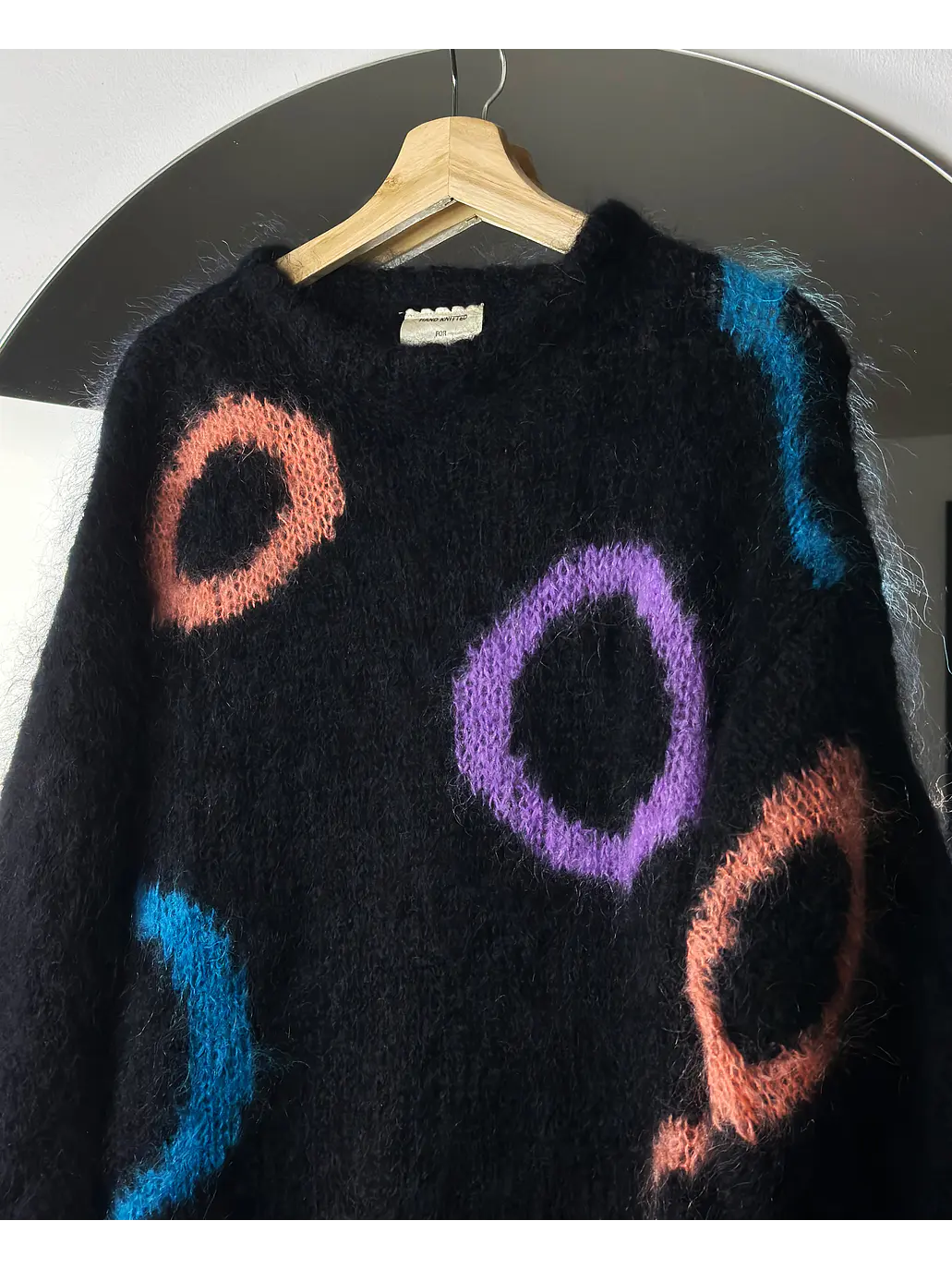 Chaleco negro mohair 2
