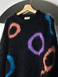 Chaleco negro mohair - Miniatura 2