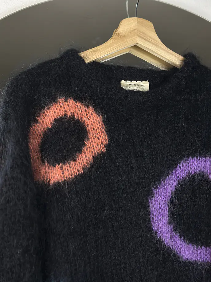 Chaleco negro mohair 3