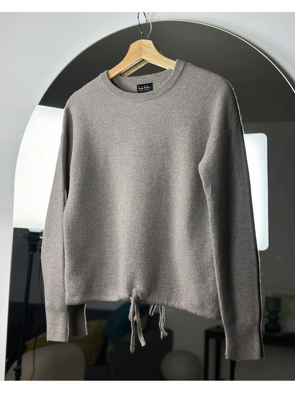 Chaleco beige de lana 1