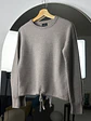 Chaleco beige de lana - Miniatura 1