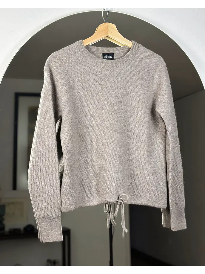 Chaleco beige de lana 2