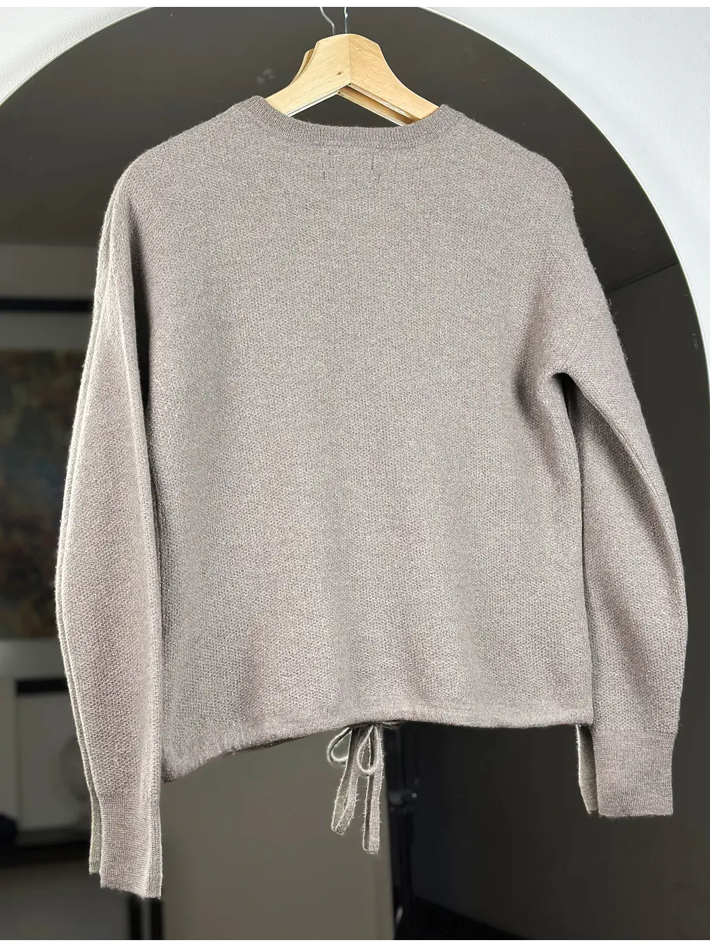 Chaleco beige de lana 5