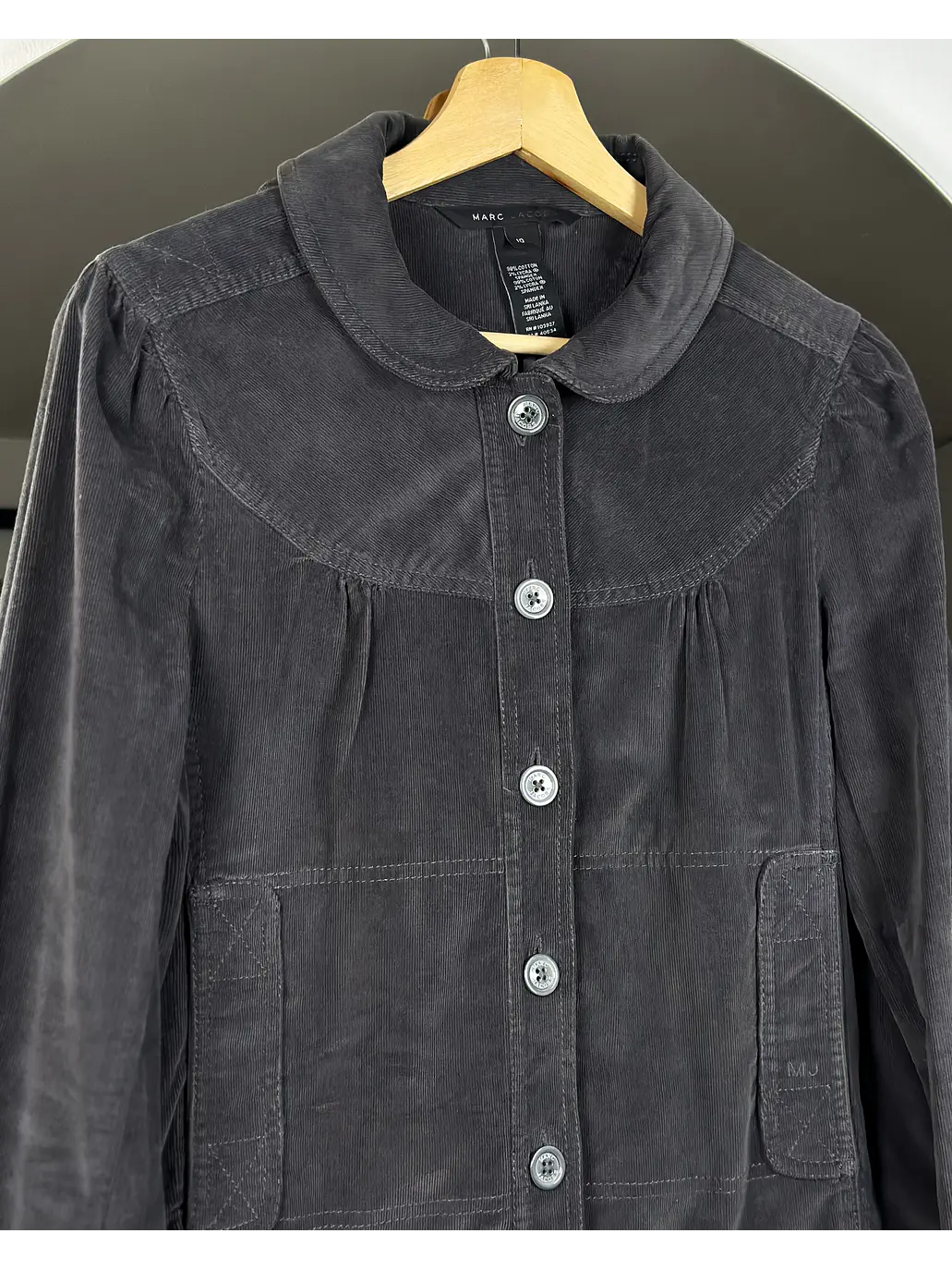 Chaqueta de algodón ploma 3