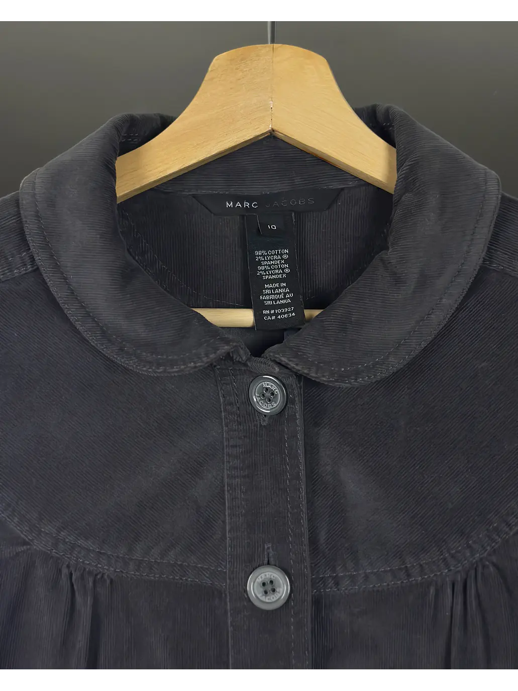 Chaqueta de algodón ploma 5