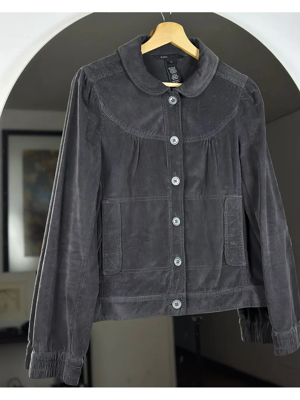 Chaqueta de algodón ploma 1
