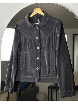 Chaqueta de algodón ploma