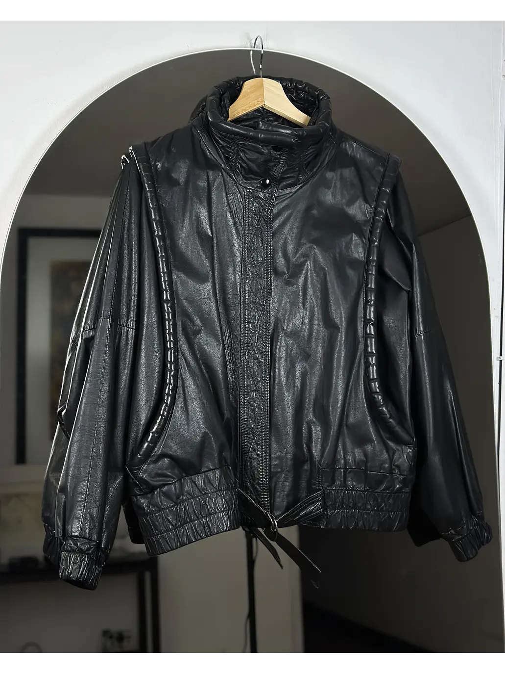 Chaqueta de cuero vintage 1