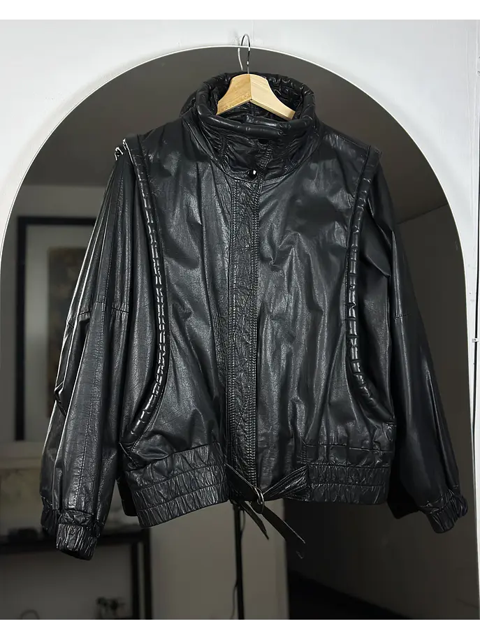 Chaqueta de cuero vintage 1