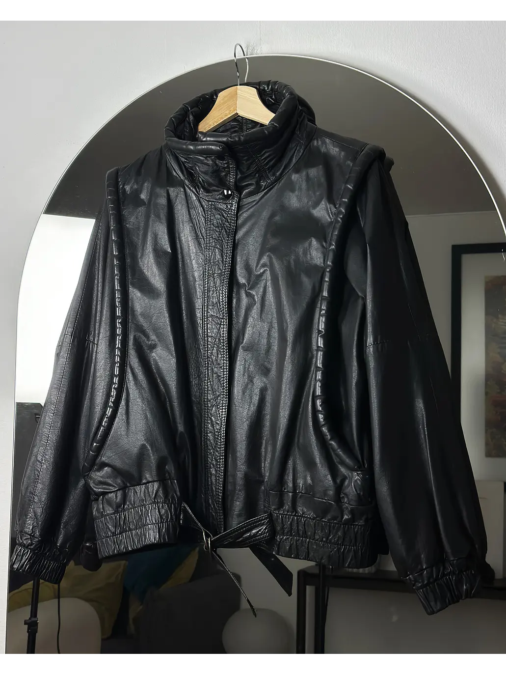 Chaqueta de cuero vintage 4