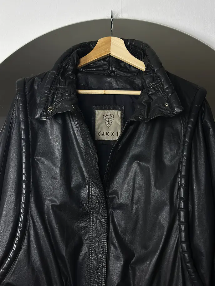 Chaqueta de cuero vintage 5