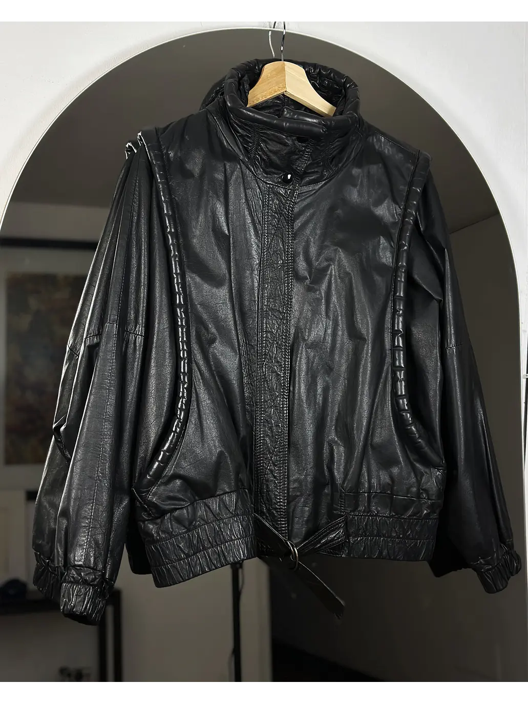 Chaqueta de cuero vintage 7