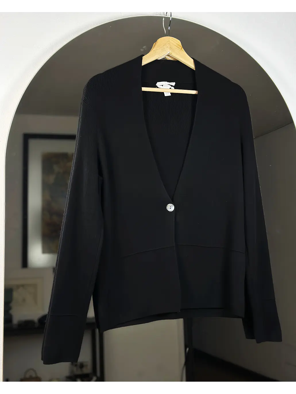 Chaleco negro cachemira 1