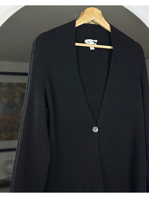 Chaleco negro cachemira