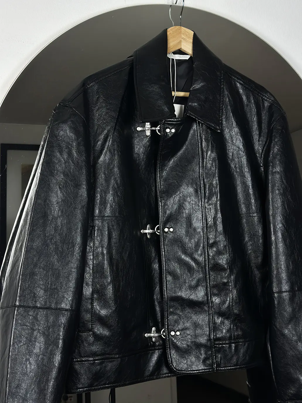 Chaqueta cuero sintético  3
