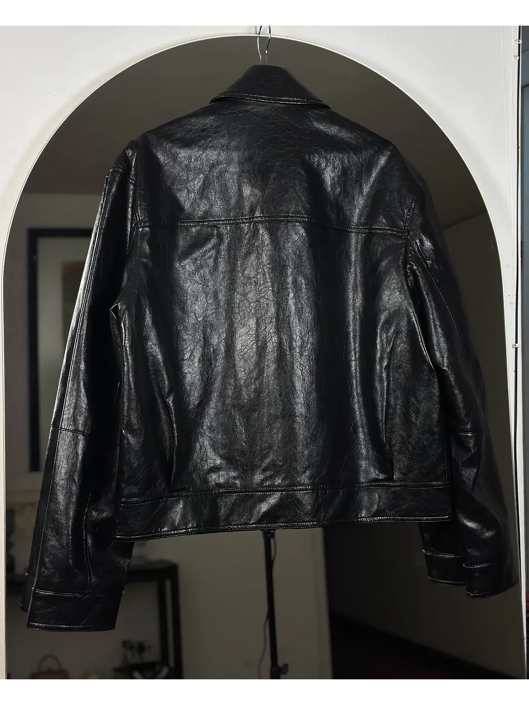 Chaqueta cuero sintético  5