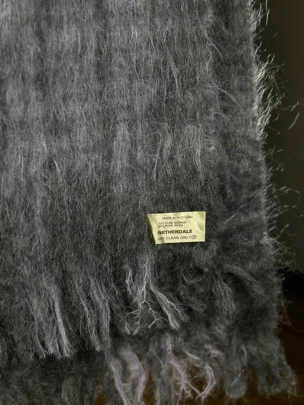 Bufanda cuadrillé de mohai 2