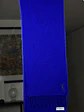 Bufanda de lana azul - Miniatura 5