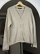 Cardigan beige jaspeado - Miniatura 2