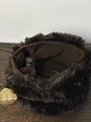 Gorro café piel sintética  - Miniatura 3