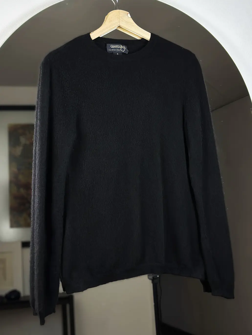 Chaleco negro cachemira 1