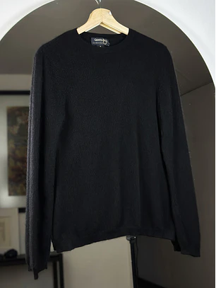 Chaleco negro cachemira