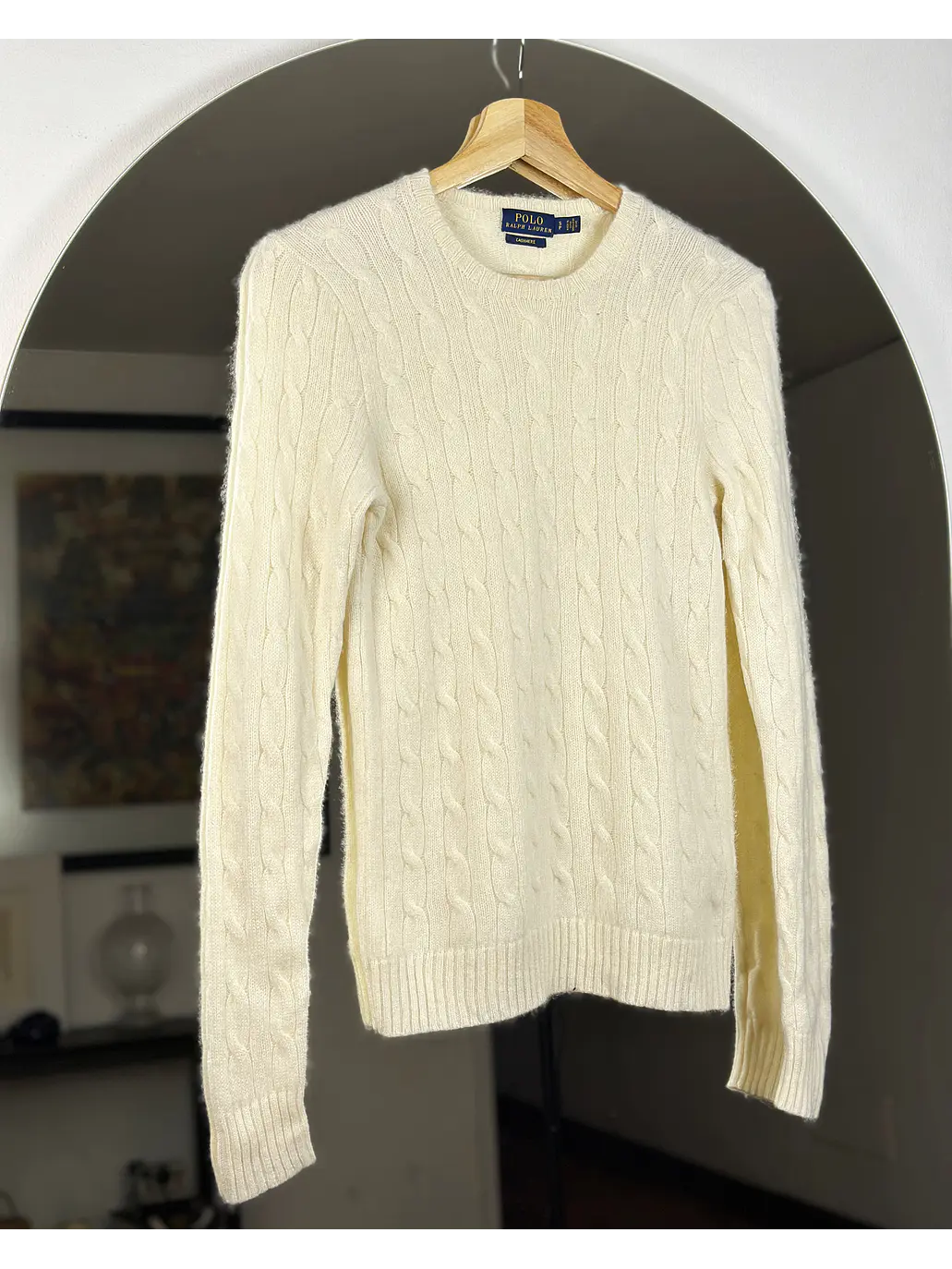 Chaleco crema cachemira 1