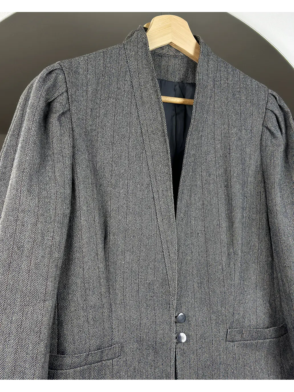 Blazer de paño espiga 3