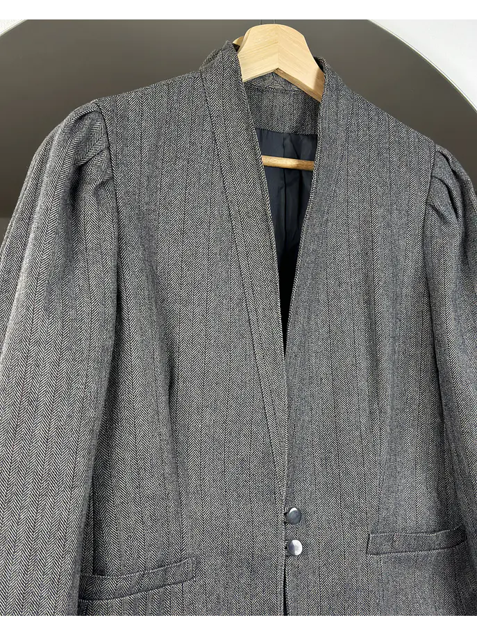 Blazer de paño espiga 3