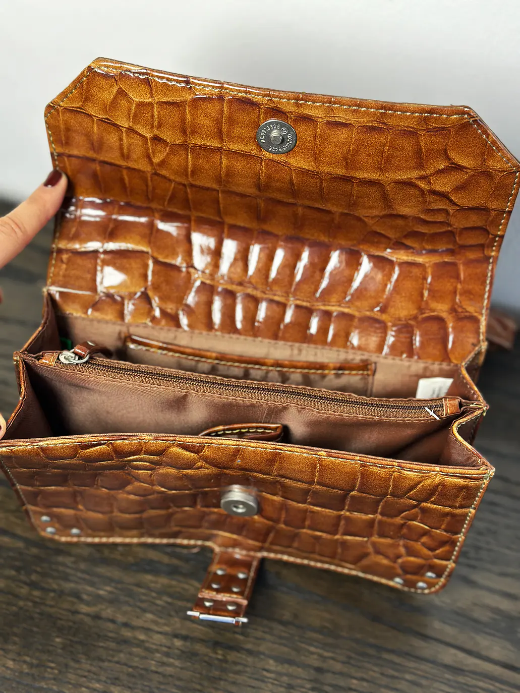 Cartera imitación piel 4