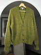 Cardigan verde jaspeado - Miniatura 2