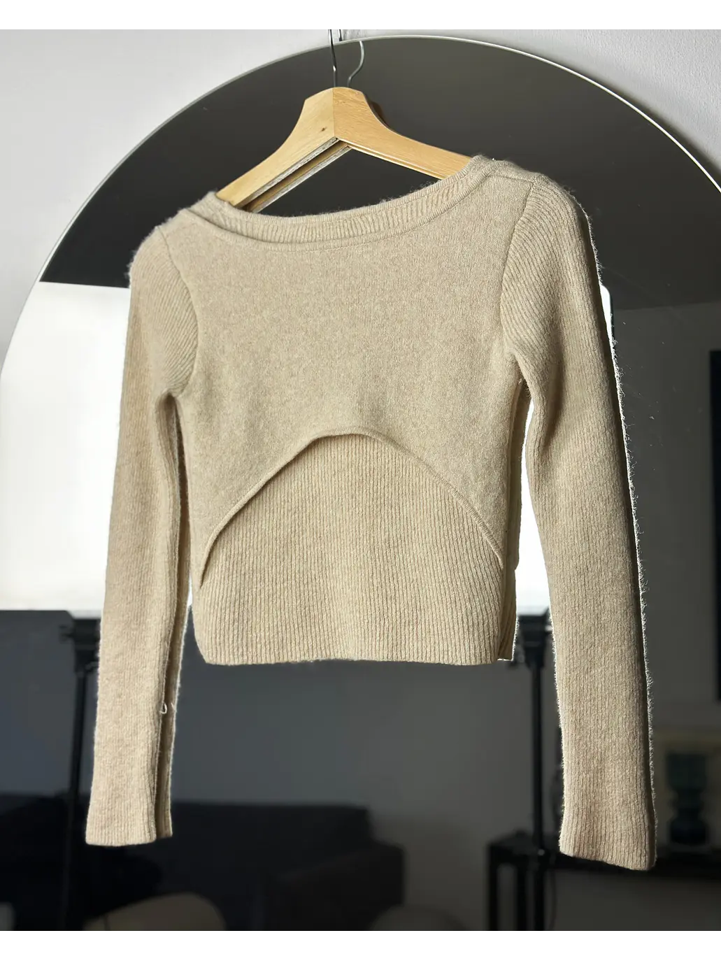 Top lana beige 4