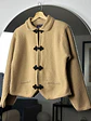 Chaqueta lana beige - Miniatura 1