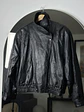 Chaqueta de cuero negra  - Miniatura 2