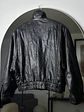 Chaqueta de cuero negra  - Miniatura 5