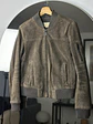 Chaqueta de gamuza cafe - Miniatura 1