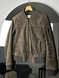 Chaqueta de gamuza cafe - Miniatura 7