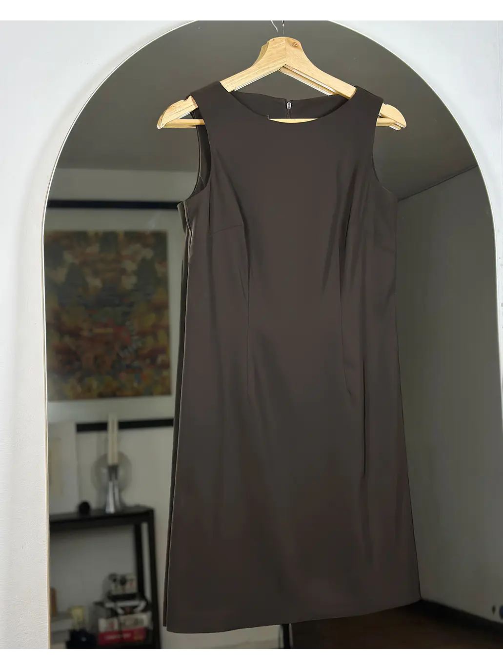 Vestido jumper café 1