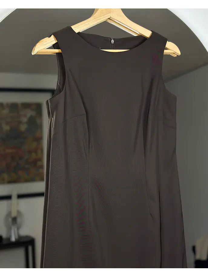 Vestido jumper café 3