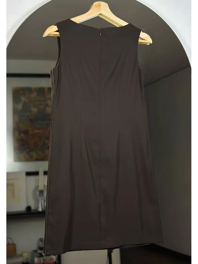 Vestido jumper café 4