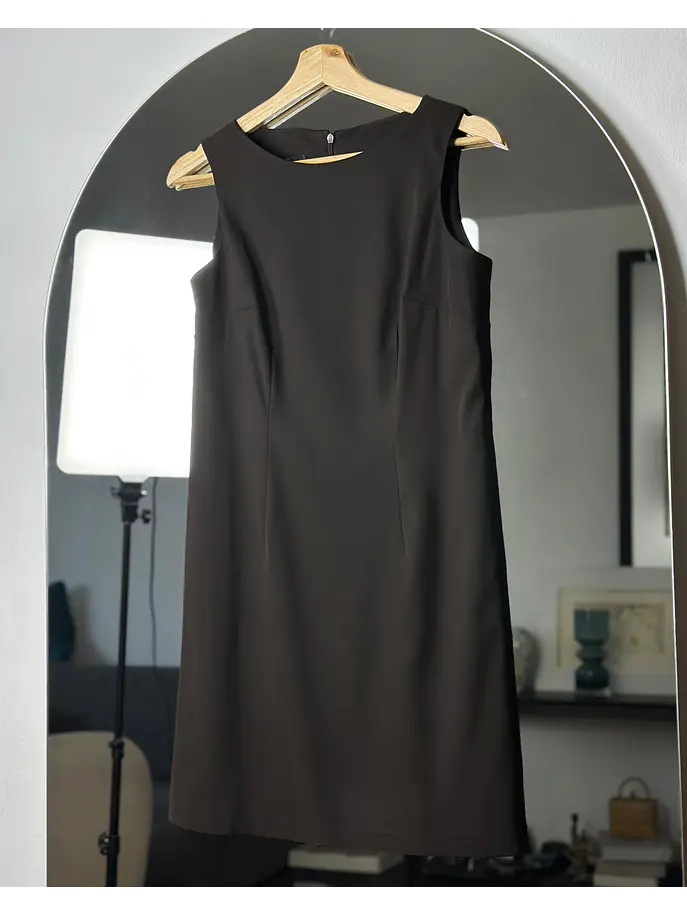 Vestido jumper café 6