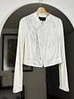 Chaqueta blanca satinada - Miniatura 1