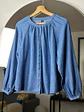 Camisa mezclilla azul - Miniatura 1
