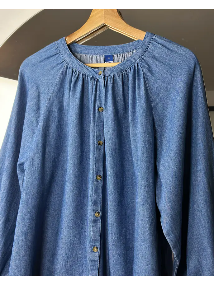 Camisa mezclilla azul 2
