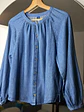 Camisa mezclilla azul - Miniatura 3