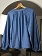 Camisa mezclilla azul - Miniatura 4